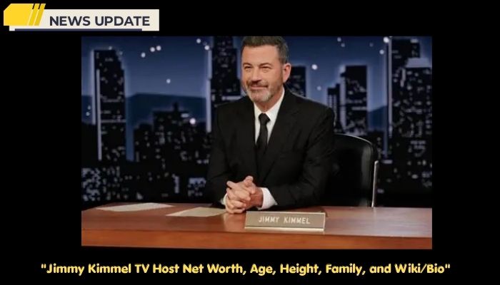Jimmy Kimmel TV Host Net Worth, Age, Height, Family, and Wiki/Bio